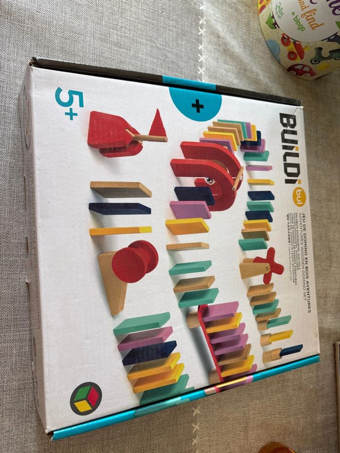 Jeu de domino en bois oxybul