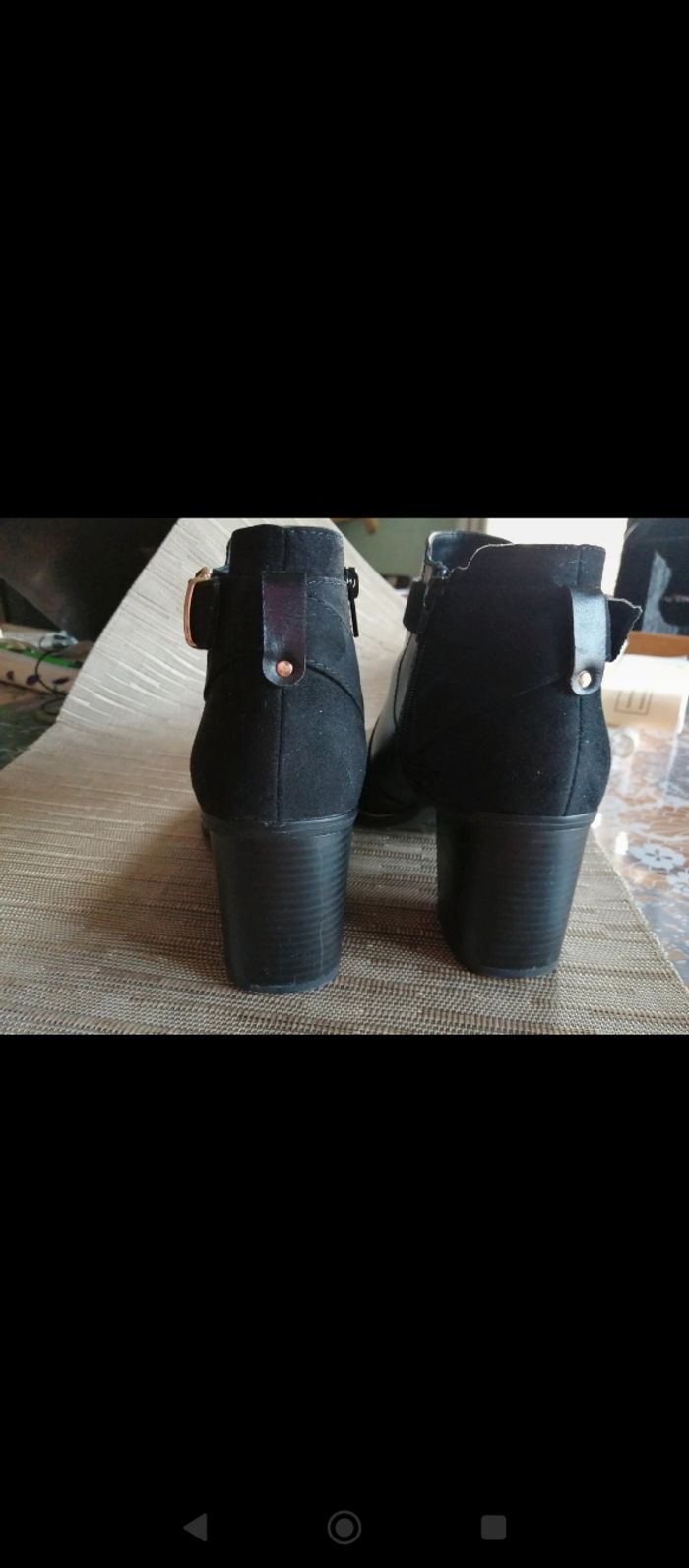 Bottines noires, Star Collection, T39 - photo numéro 3