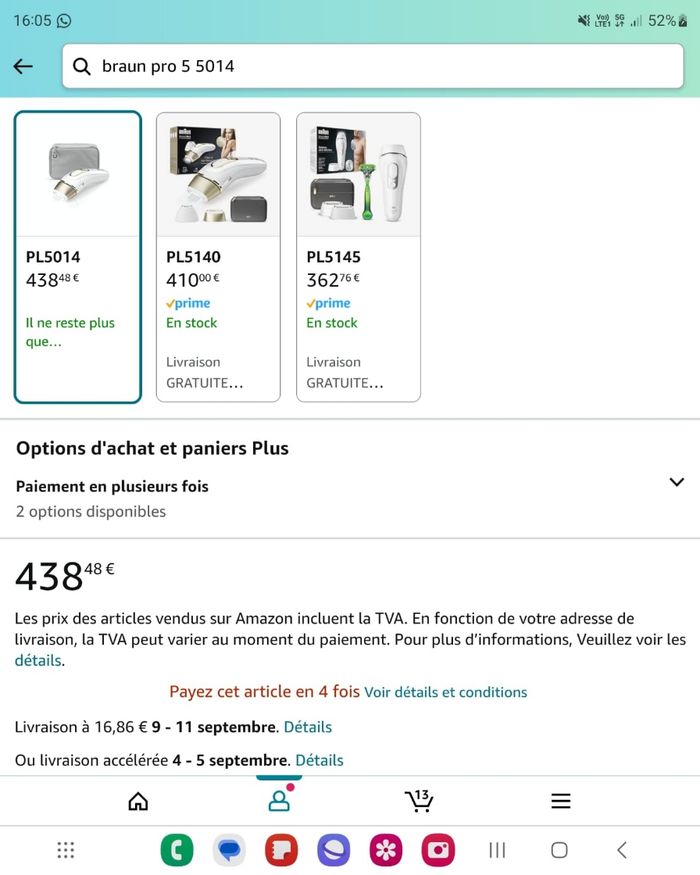 Braun silk expert pro 5 5014