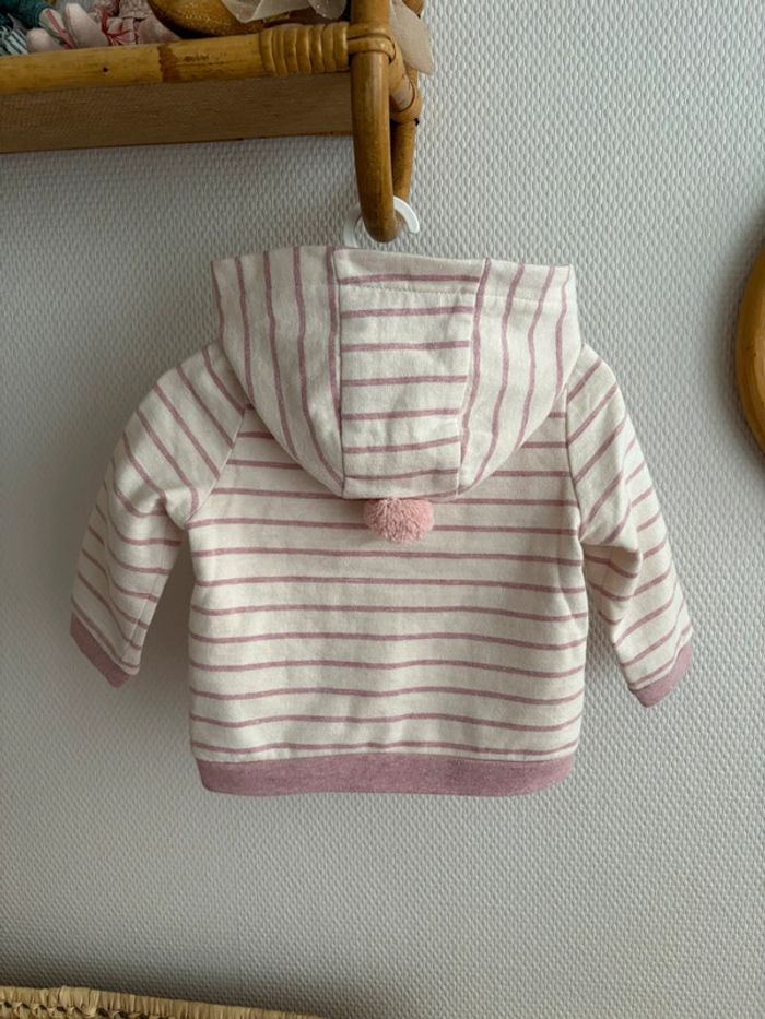 Gilet sweat zippé - photo numéro 2