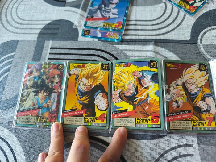 Lot 36 cartes dragon ball - photo numéro 3