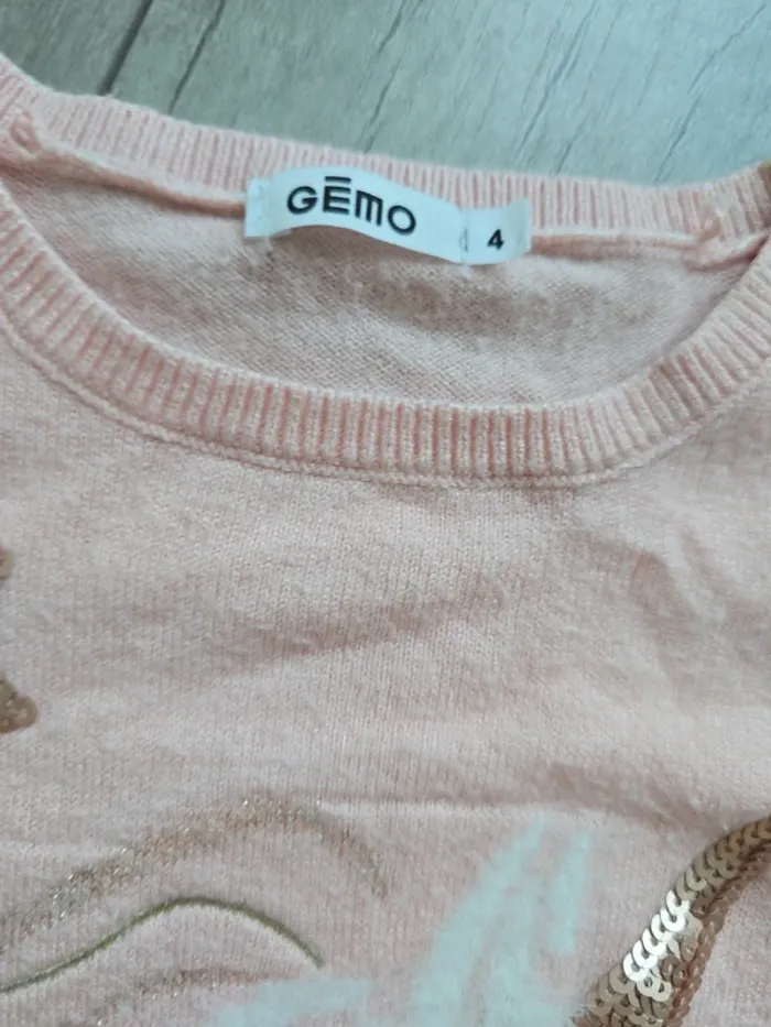Pull gemo 4 ans - photo numéro 2