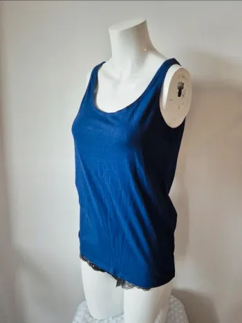 Débardeur bleu M