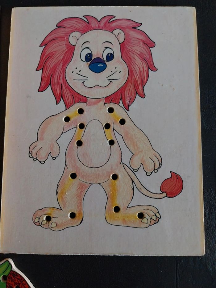 Lion laçage - photo numéro 2