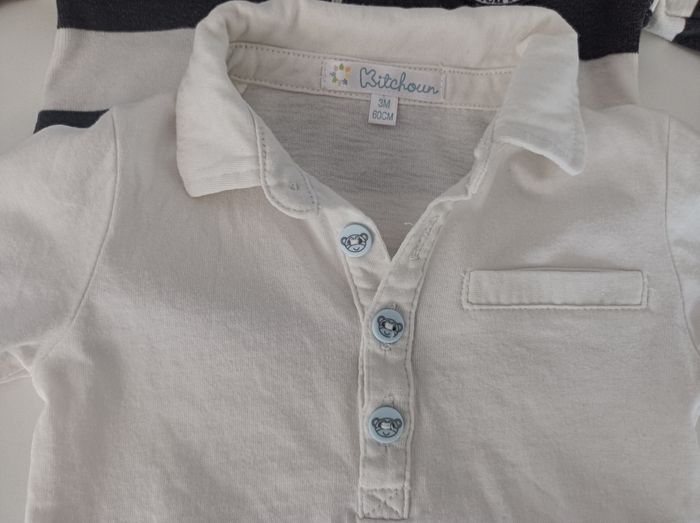Polos taille 3 mois - photo numéro 2