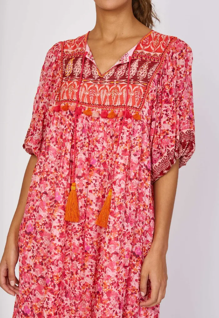 Robe courte imprimée CABALA - Derhy - taille M - photo numéro 5