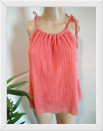 Top corail Camaïeu taille xs neuf