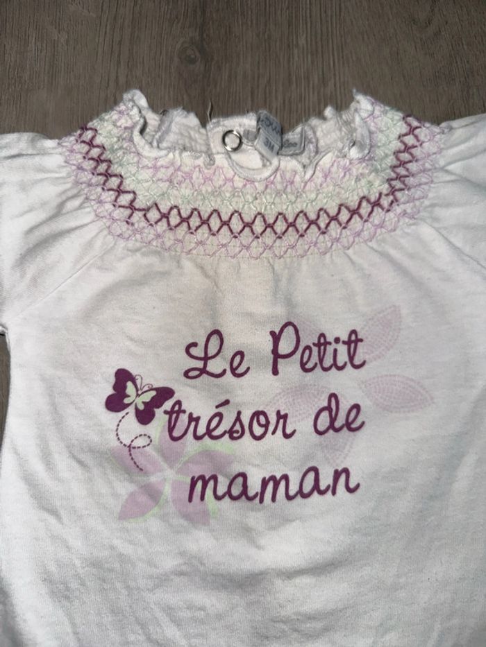 T shirt manche longue bébé - photo numéro 2