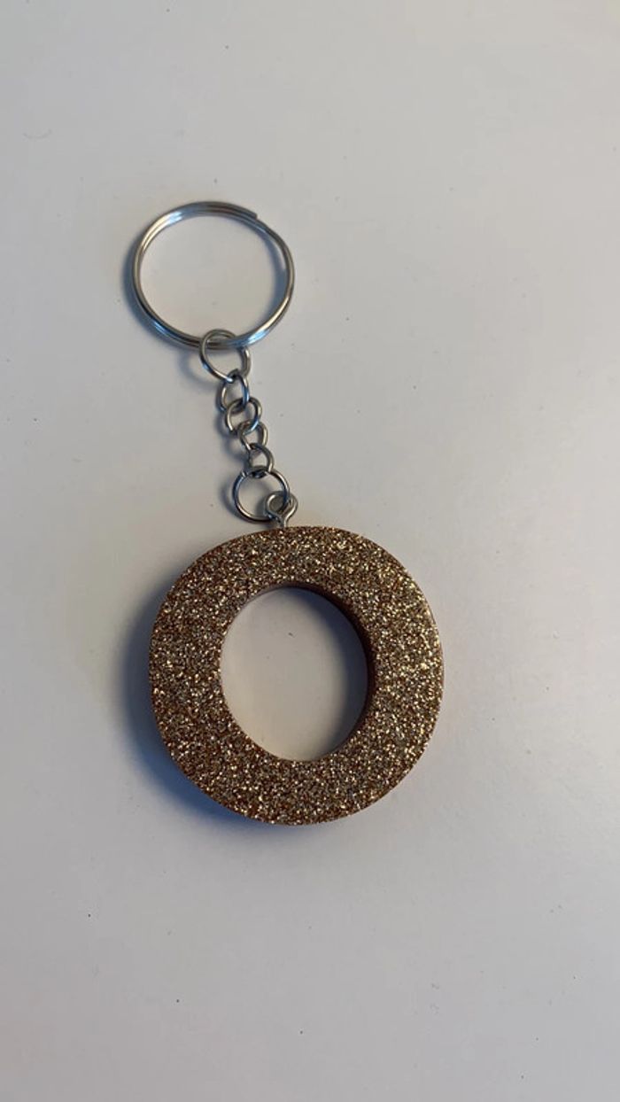 Porte clés lettre O