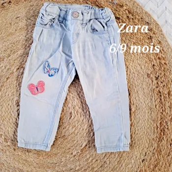 Jeans zara 6/9 mois