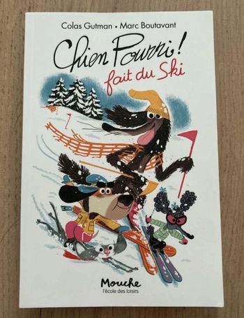 Livre Chien Pourri fait du ski ! Tome 9