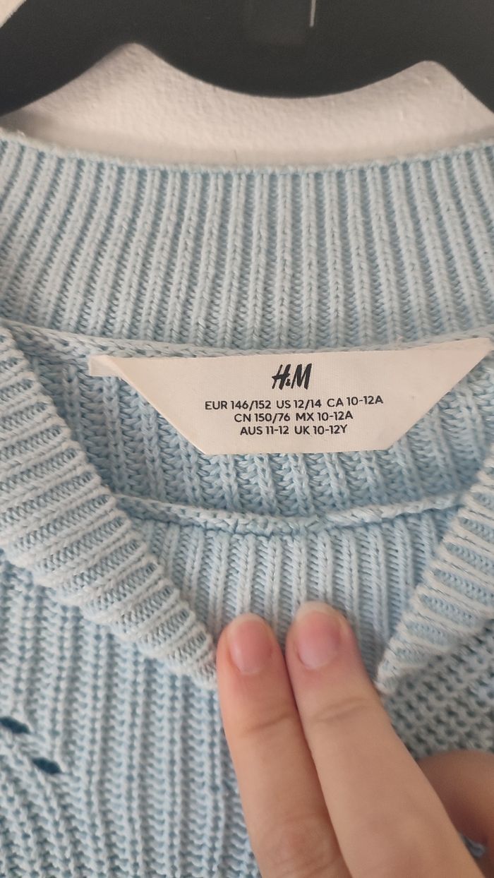 Pull bleu ciel h&m 14 ans - photo numéro 2