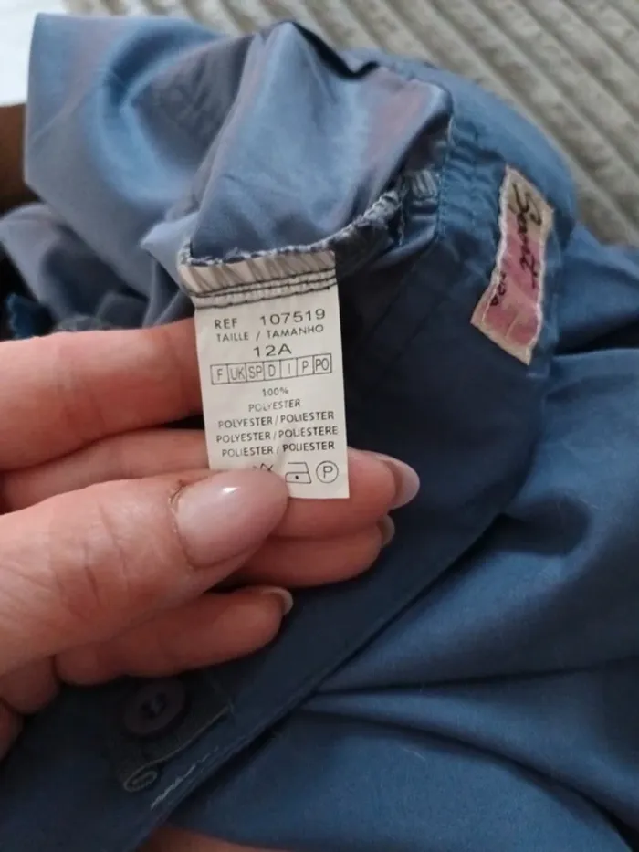 Pantacourt bleu jeans - photo numéro 4