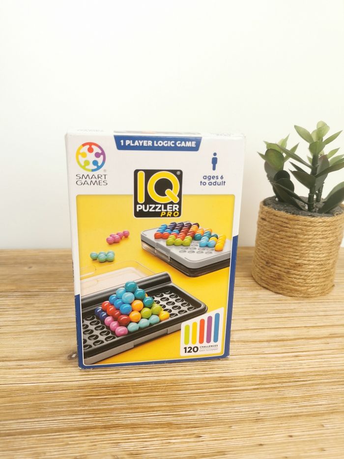 Casse-tête jeu de reflexion logique IQ Puzzler Pro Smart Games - photo numéro 2