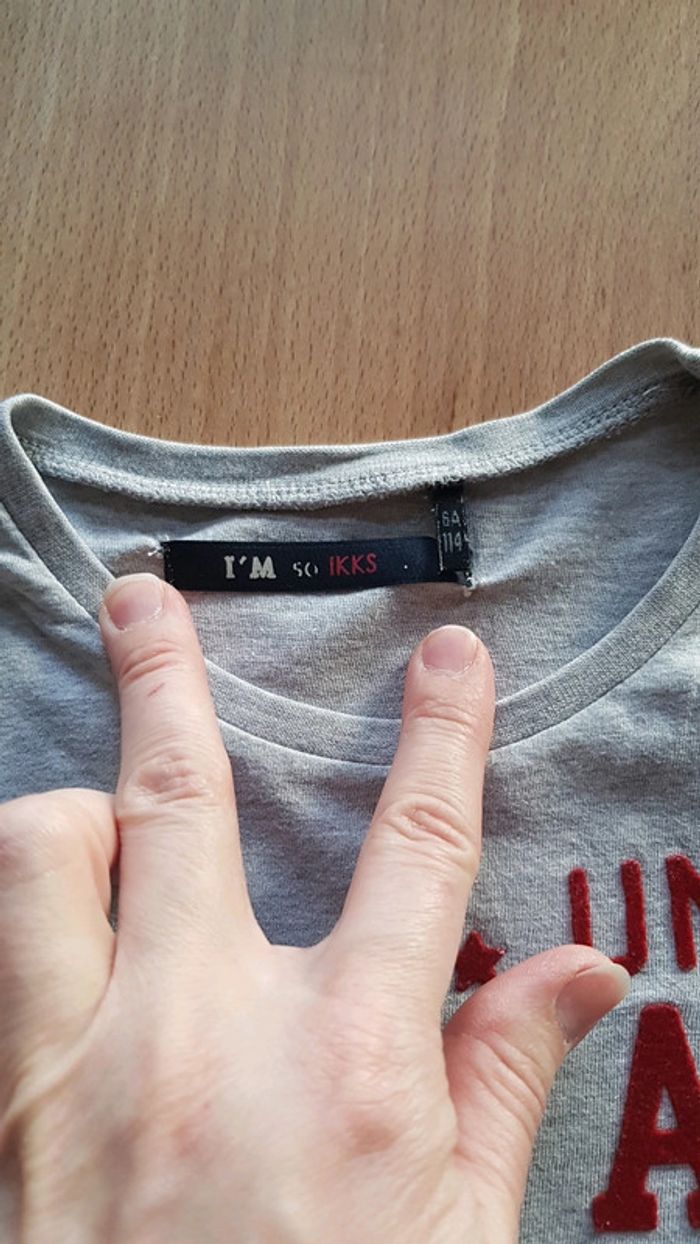 Tee-shirt IKKS 6ans - photo numéro 4