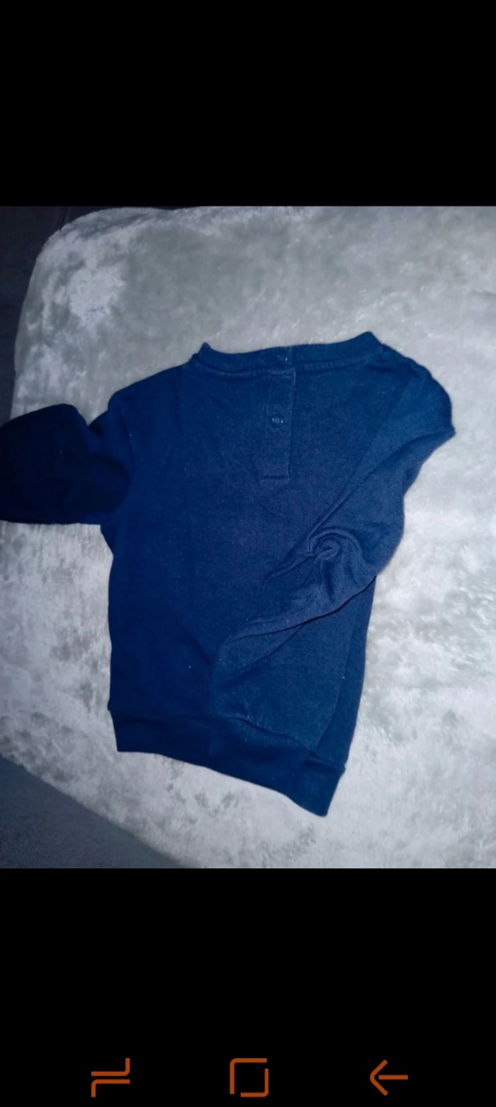 Pull bleu - photo numéro 3