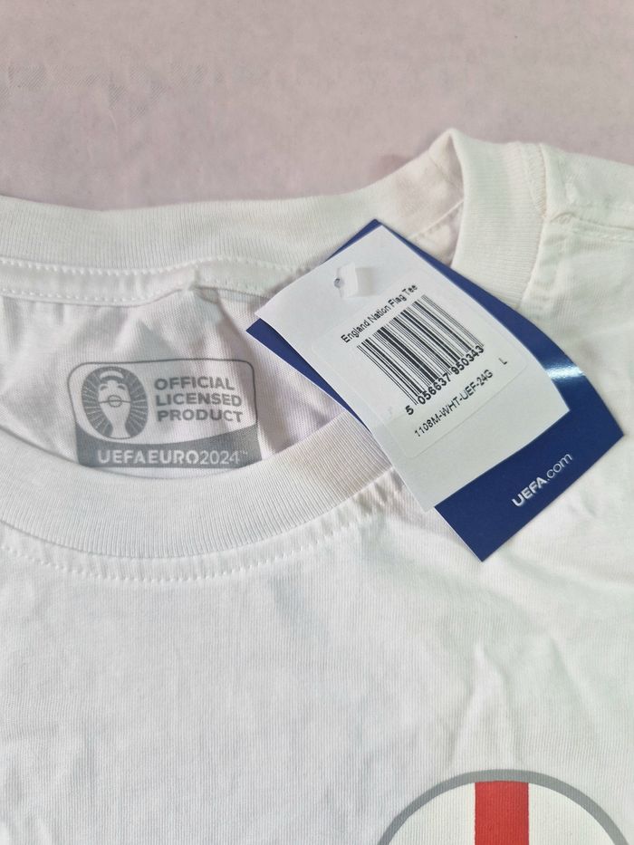 Tee-shirt homme  , foot , UEFA  , euro 2024 , Angleterre  , taille L - photo numéro 3