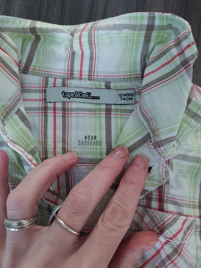 Chemise manche courte - photo numéro 2
