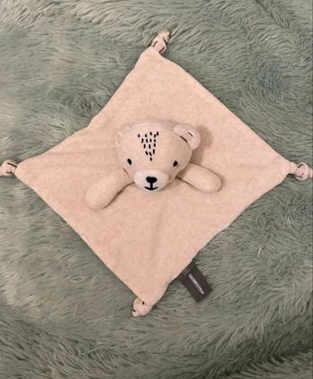 Doudou Tigre Ours beige 