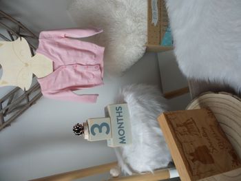 Jolie gilet manche longue rose poudre cœur bébé fille 62cm