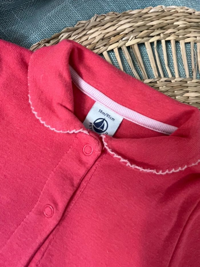 Lot 2 bodies a col 18 mois petit bateau - photo numéro 5
