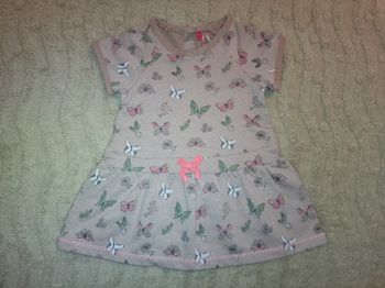 Robe manches courtes