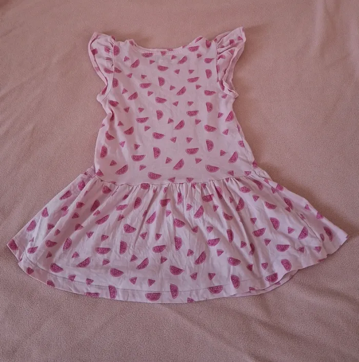 Robe d'été rose - La Halle - 4 ans m, 104 cm - photo numéro 2