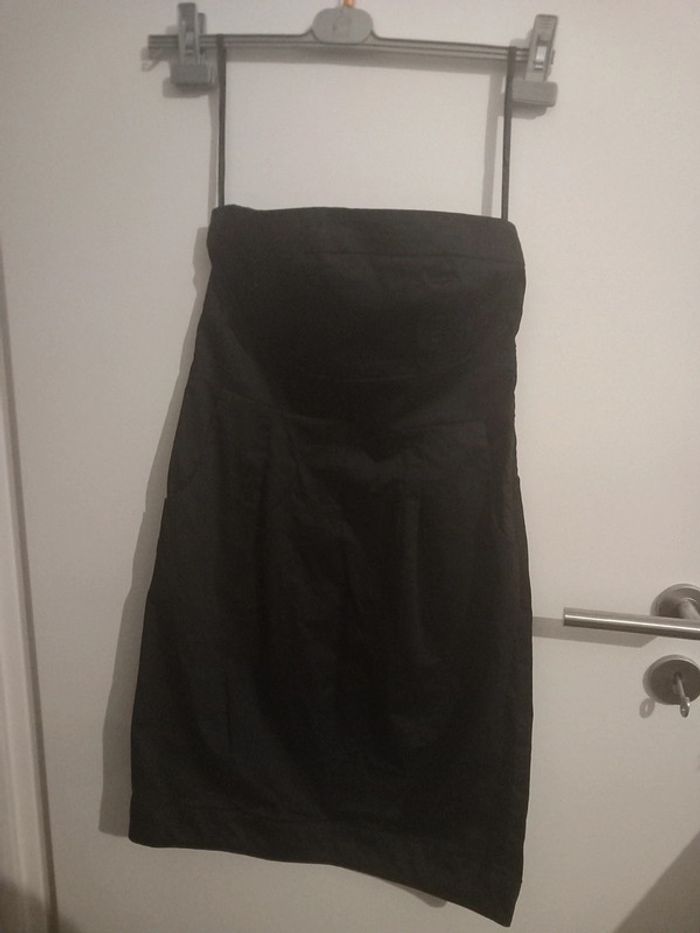Robe bustier noire