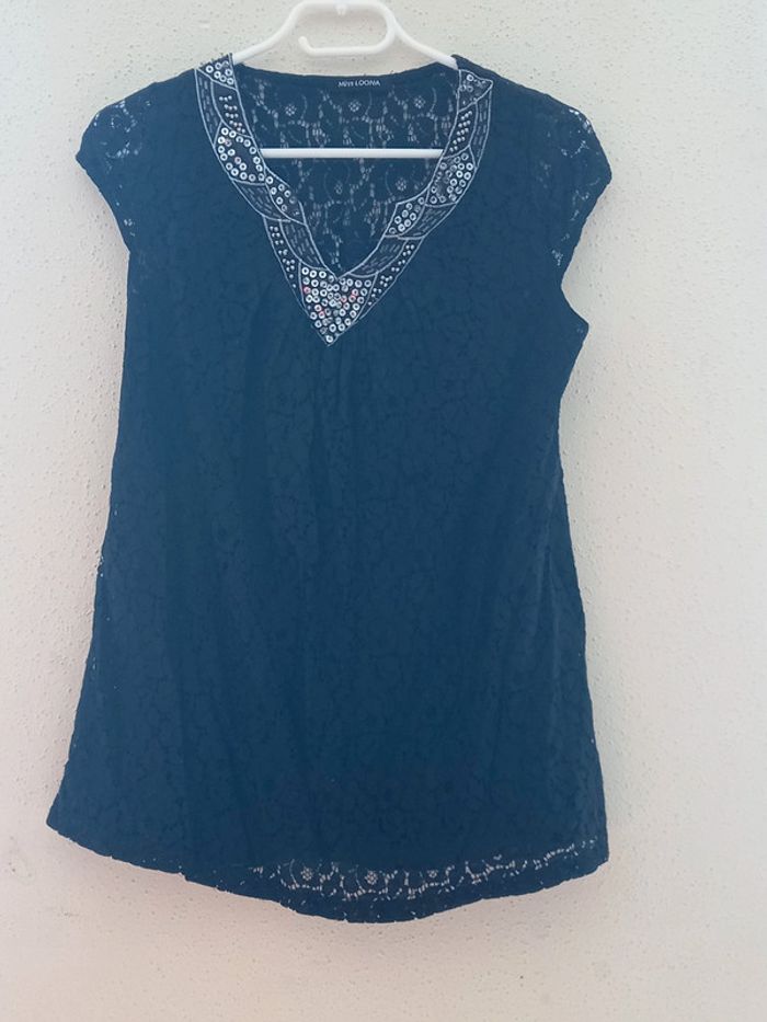 Tunique dentelles et brillants T : M/L
