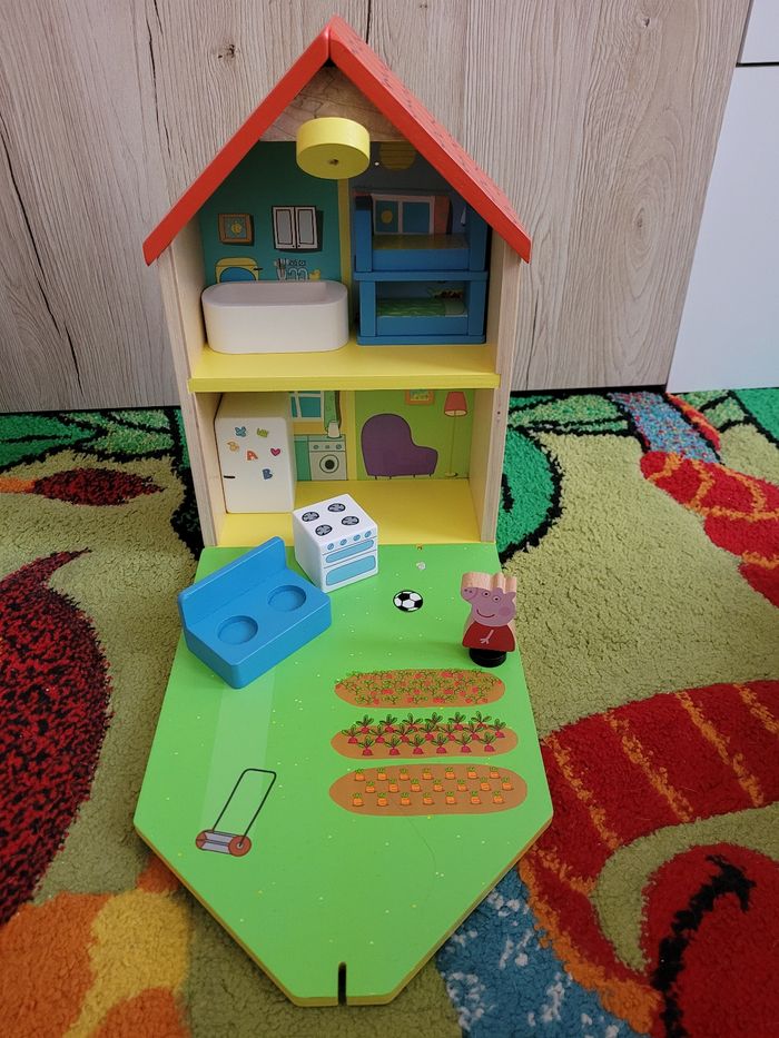 PEPPA PIG LA MAISON EN BOIS  MARQUE BANDAI - photo numéro 7