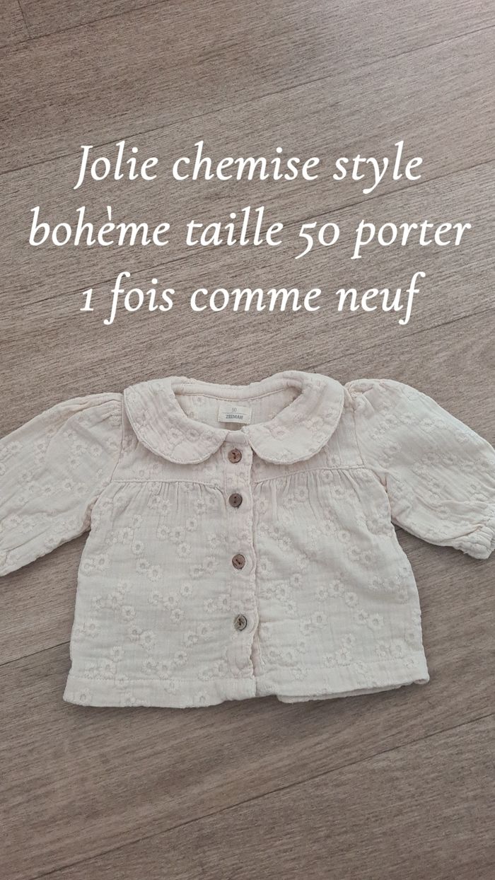 Jolie chemise bohème