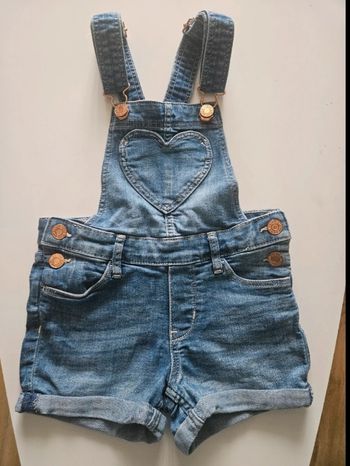Combishort jean