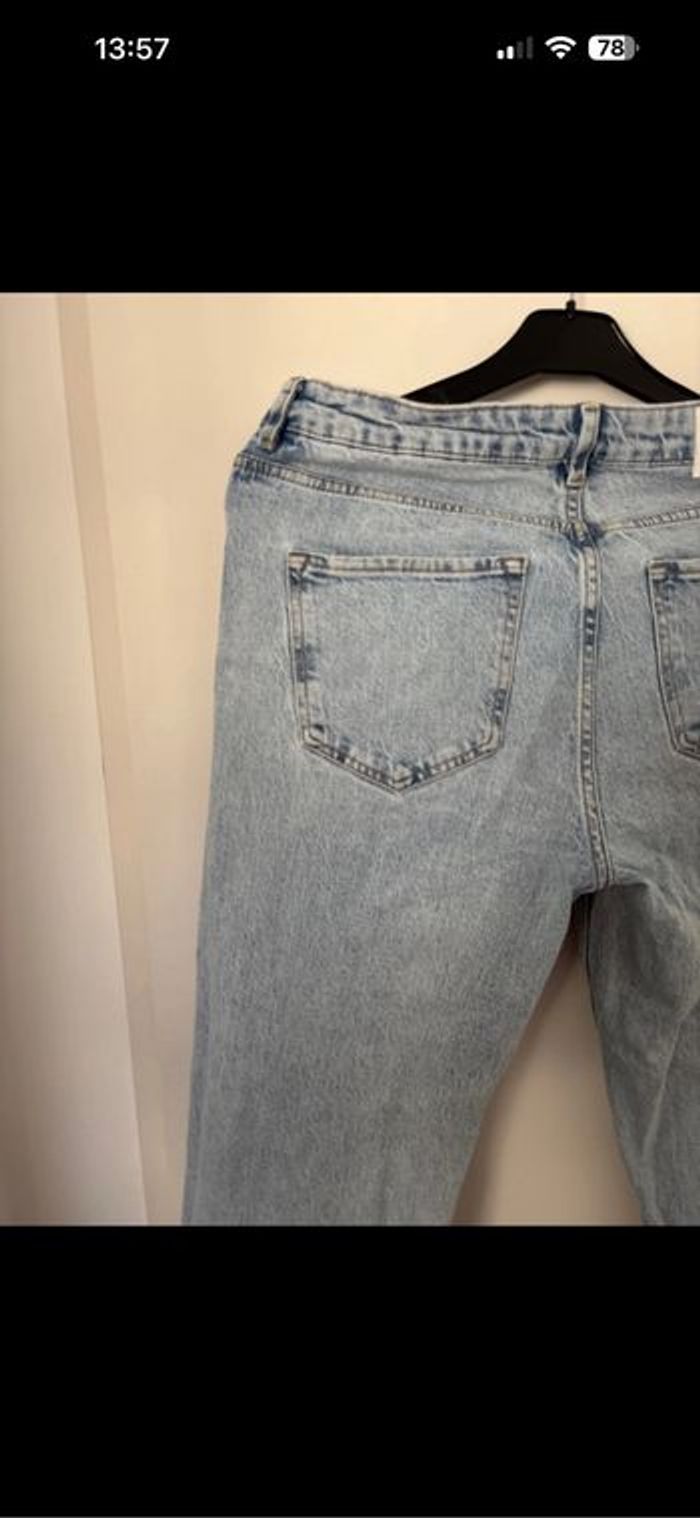 Jean bleu taille 42 stradivarius D98 - photo numéro 6