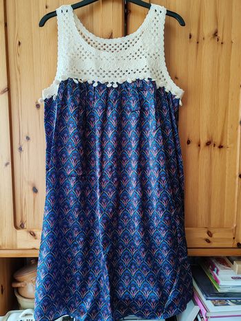Robe été bi matière