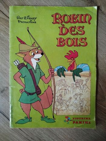 Robin des bois - Album Panini - 1984