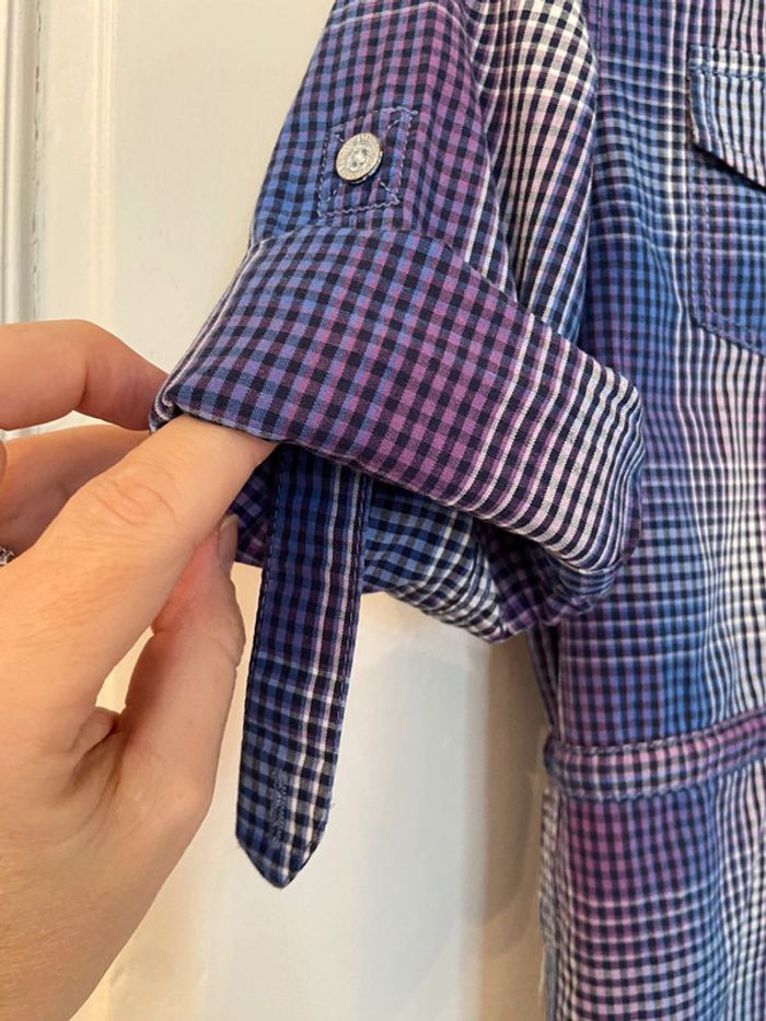 Chemise à carreaux neuve Lee Cooper fille taille 14 ans - photo numéro 13