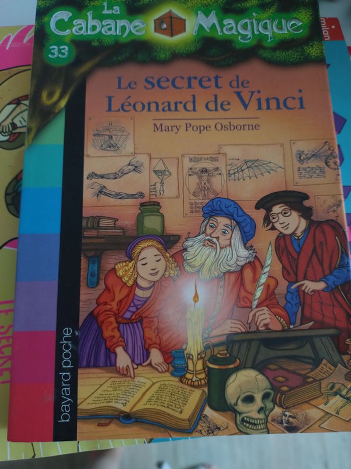 Livre La cabane magique tome 33 : Le secret de Léonard de Vinci