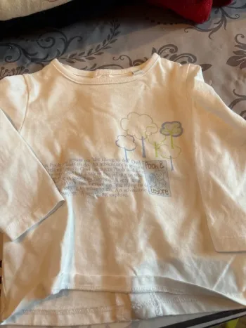 T-shirt blanc Winnie l’ourson