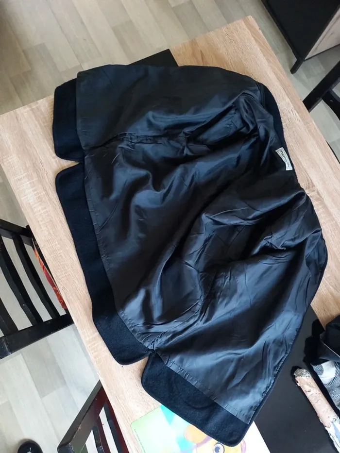 Veste en laine noir femme T44 - photo numéro 13