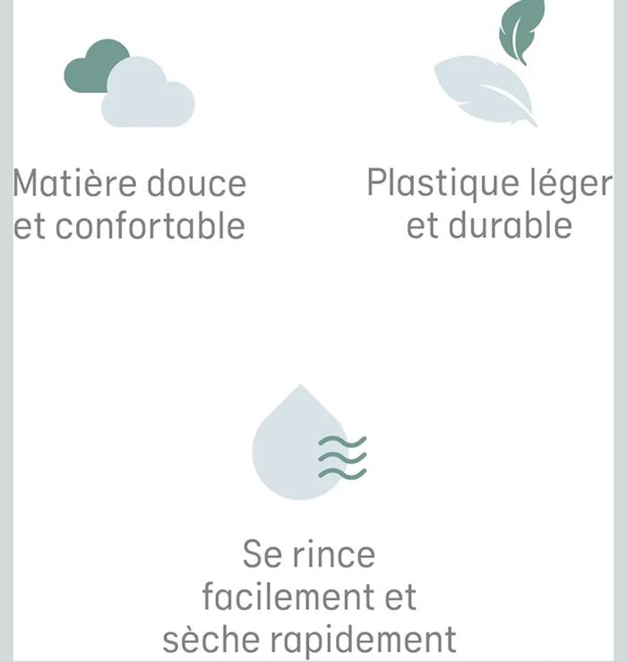 Transat de bain ANGELCARE Fit bleu - NEUF - photo numéro 4