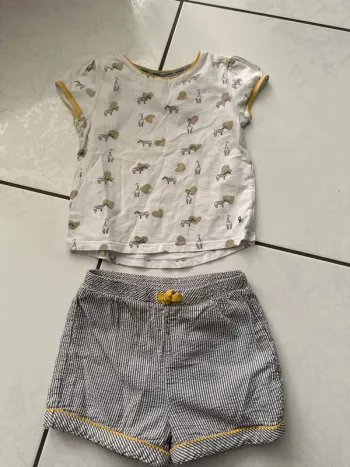 Pyjama short été