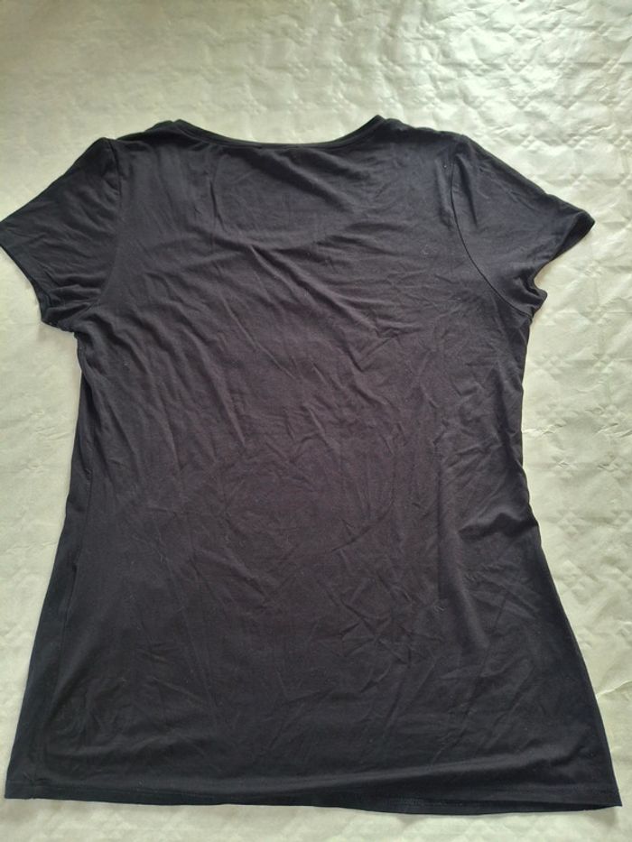 T-shirt Morgan noir encolure ronde - bon état - photo numéro 6