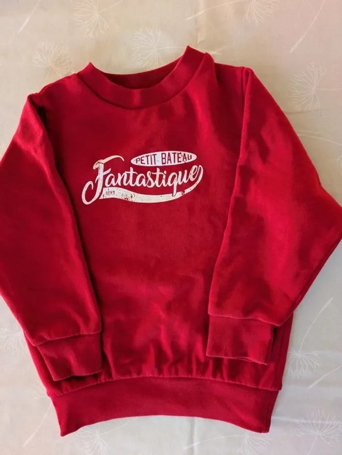 Sweat Petit Bateau garçon 3/4 ans - photo numéro 2