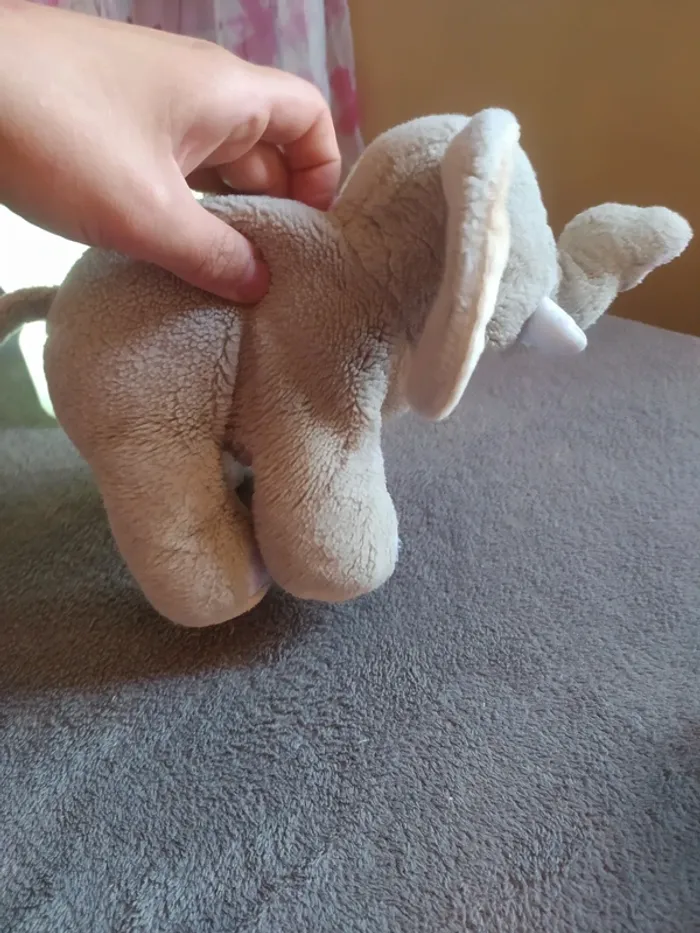 Peluche éléphant - photo numéro 4