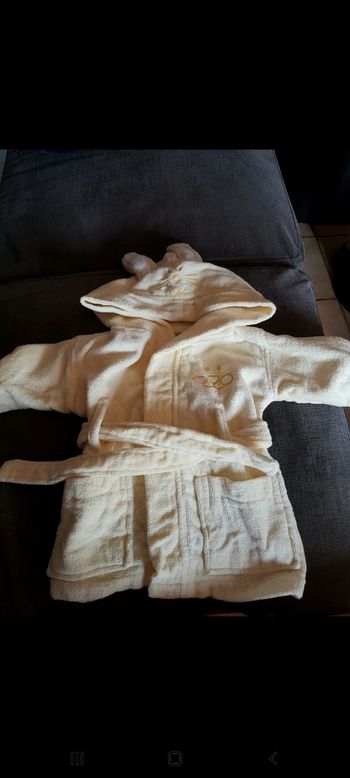 Peignoir bébé