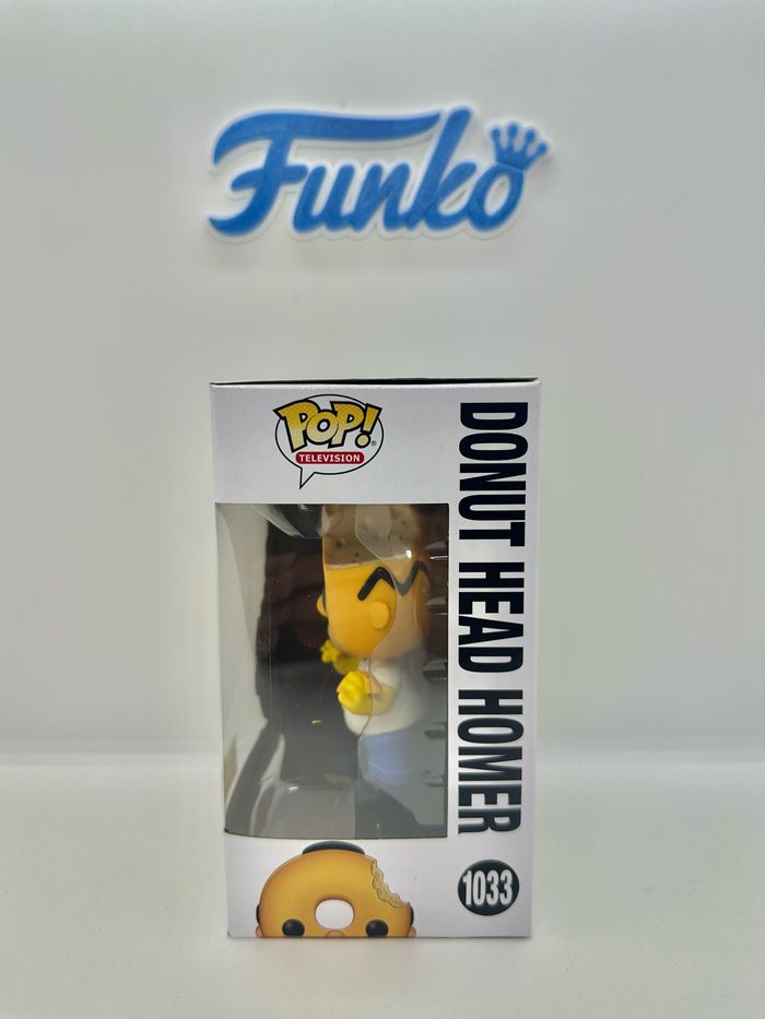Funko Pop The Simpsons Donut Head Homer 1033 Hot Topic Exclusive 🇺🇸 - photo numéro 3
