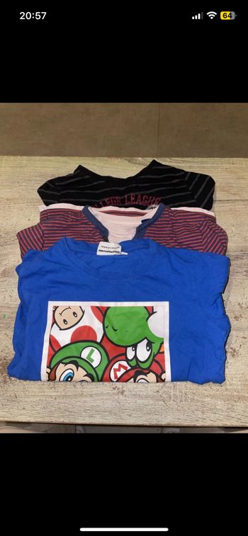 Lot de tee shirt manche longue