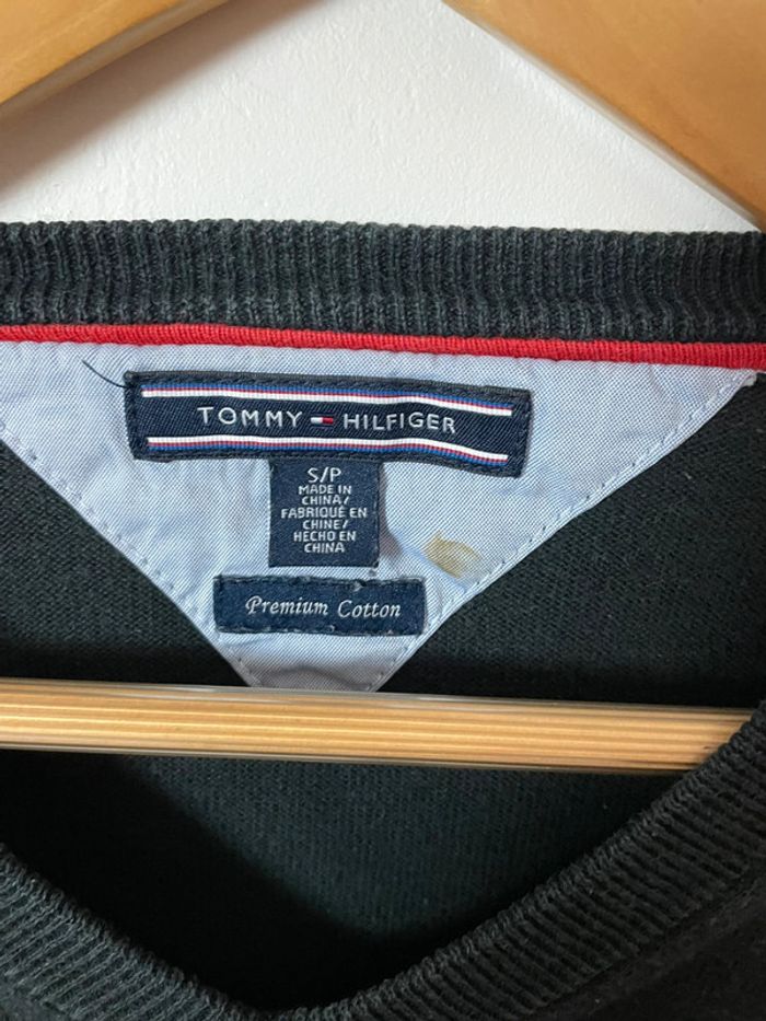 Pull Tommy Hilfiger – Homme – Taille S – Noir - photo numéro 4