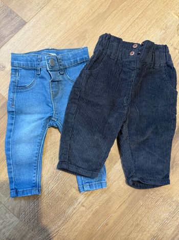 Lot pantalons 3 mois 