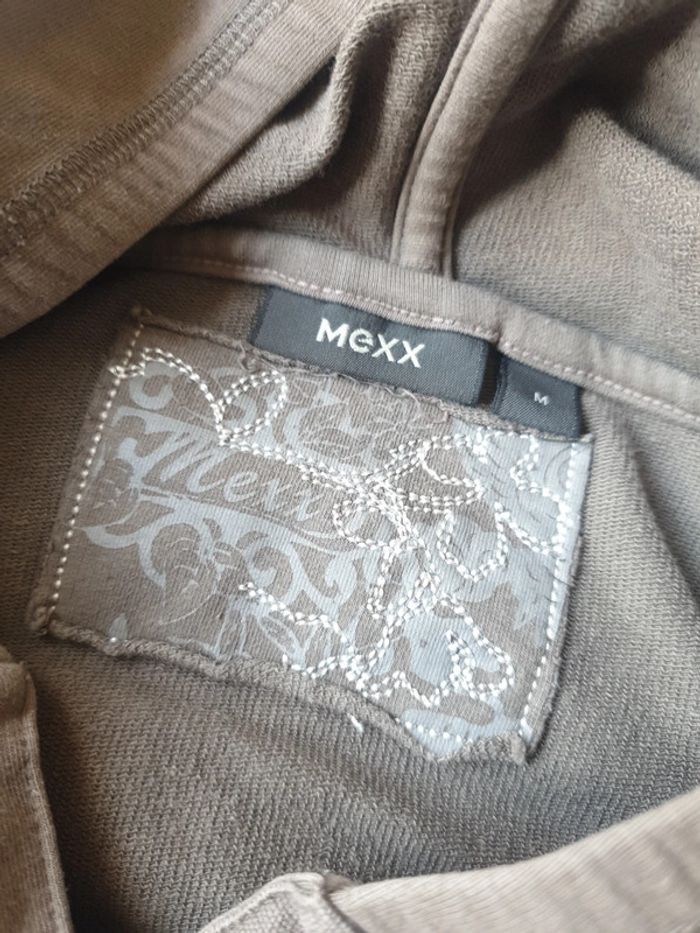 Sweat fille taille 10 12 ans marque Mexx marron taupe - photo numéro 2